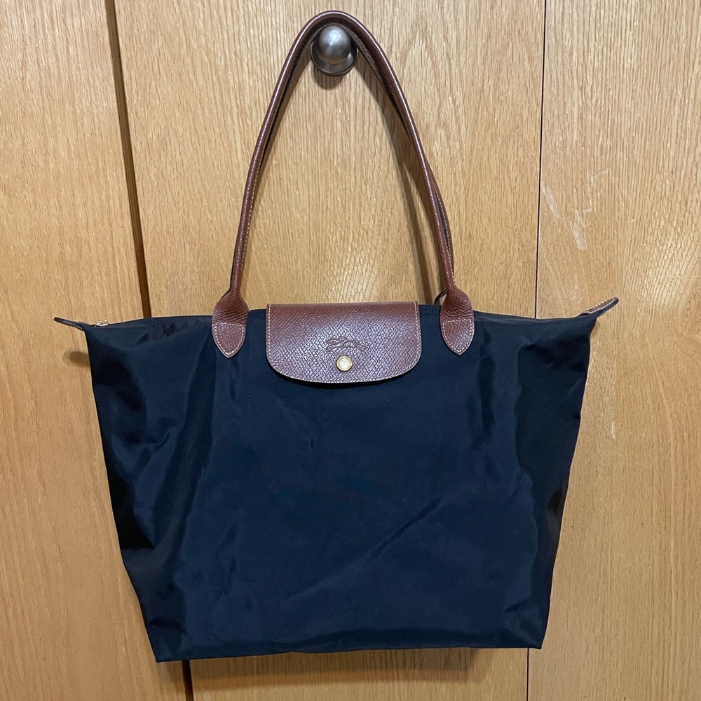 Longchamp Le Pliage Original Large Tote Bag in Black